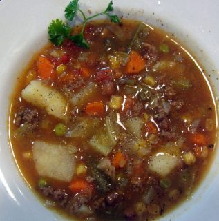 Vegetable beef soup